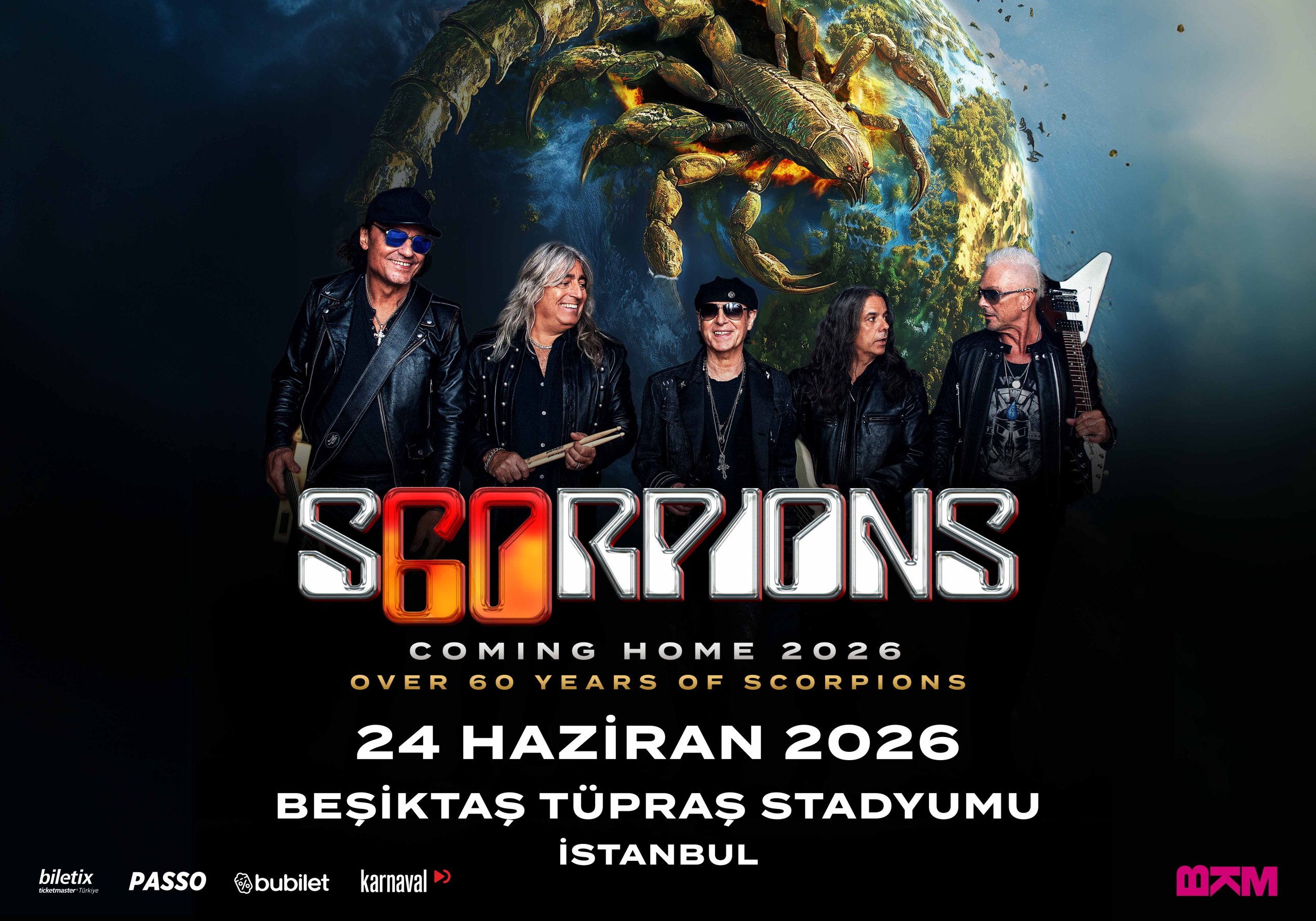 Scorpions 24 Haziran İstanbul Konseri: Yeni Şarkılar, Sürprizler ve Emeklilik Açıklamaları