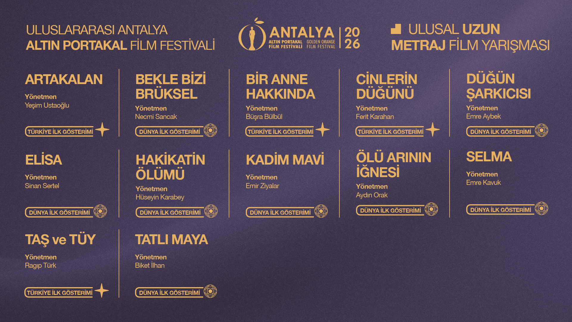 63. Antalya Altın Portakal Film Festivali: Akdeniz’de Geri Sayım