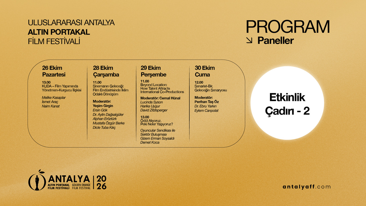 63. Antalya Altın Portakal Film Festivali Panel, Forum ve Atölye Programı Açıklandı